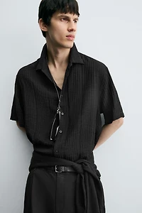 FLUID TEXTURED SHIRT