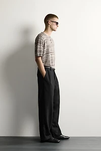 KNIT HENLEY SHIRT