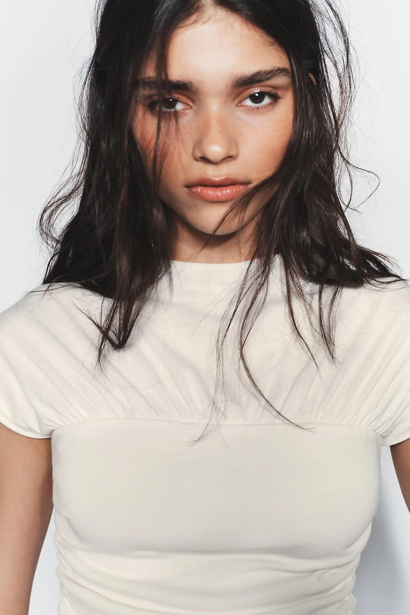 DRAPED TOP