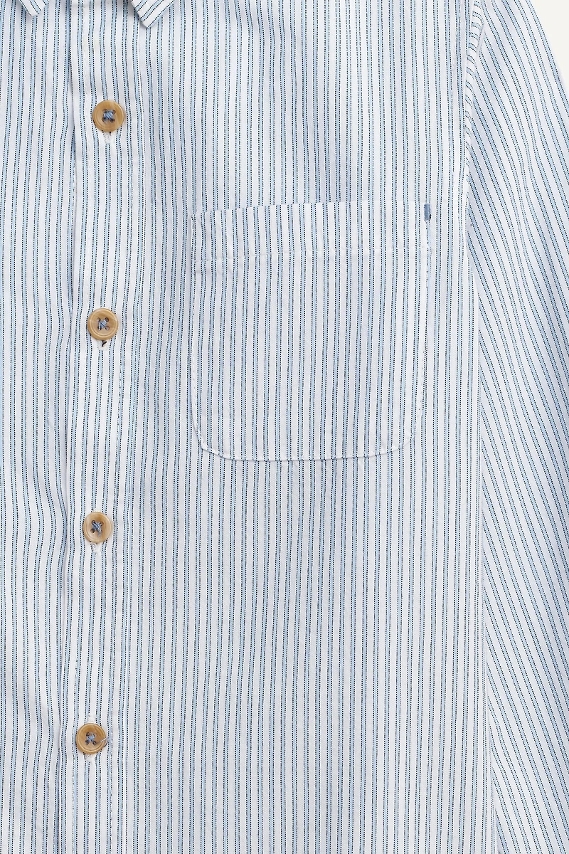 CHEMISE À RAYURES ET POCHE ÉDITION LIMITÉE