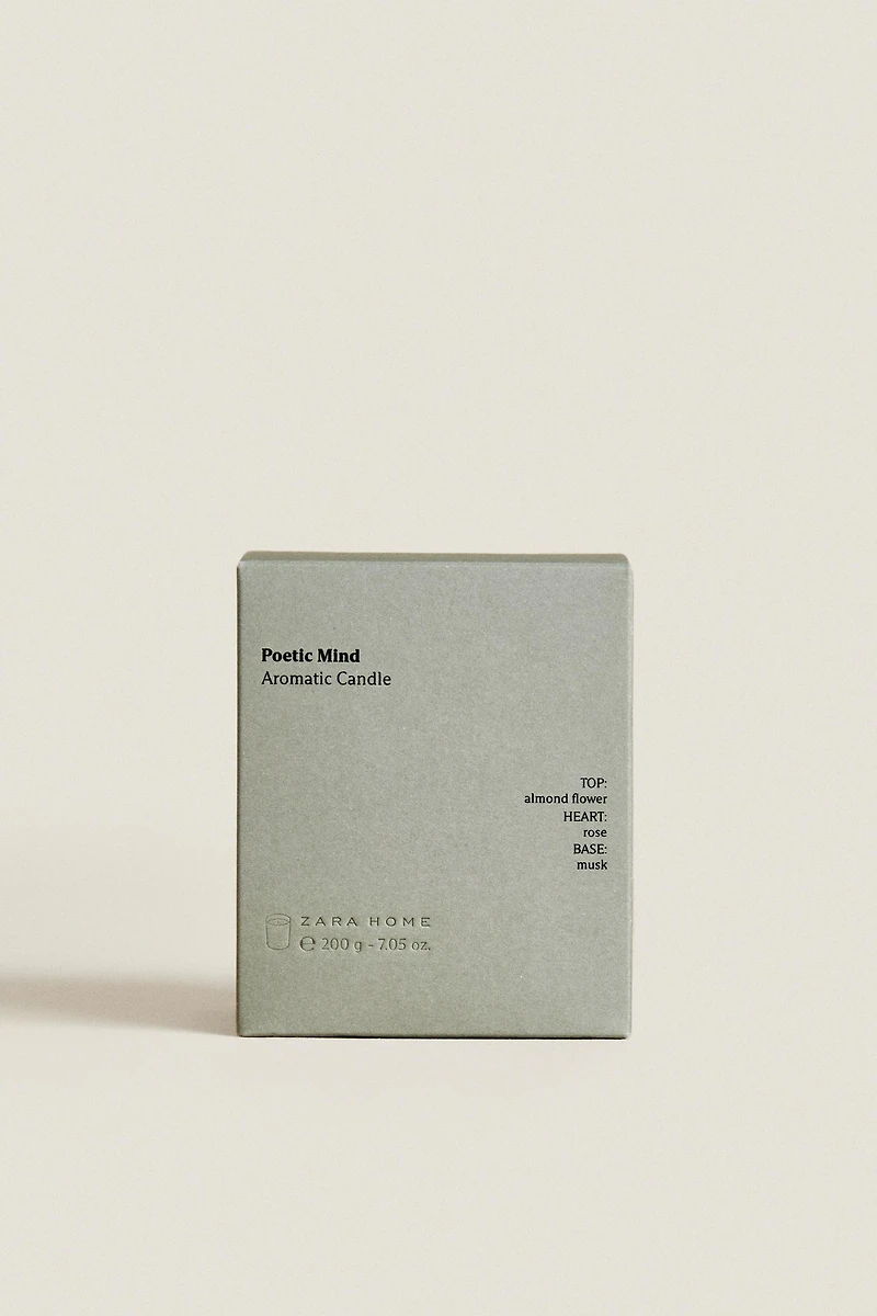 G) POETIC MIND SCENTED CANDLE
