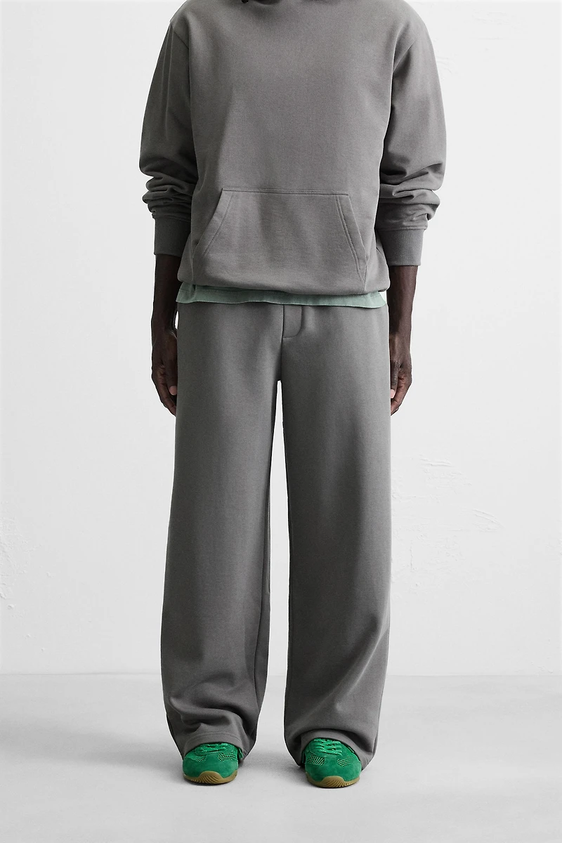 WIDE FIT JOGGER PANTS