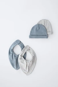 TWO-PACK OF HATS AND BIBS