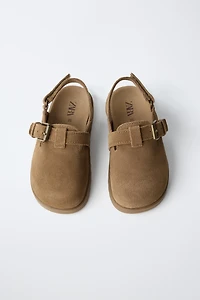 SABOTS EN CUIR