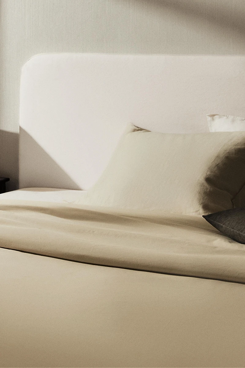 PERCALE COTTON DUVET COVER ( THREAD COUNT