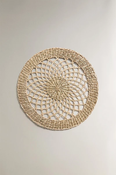 SET DE TABLE ROND EN FIBRE