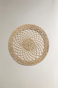 ROUND VEGETABLE FIBER PLACEMAT