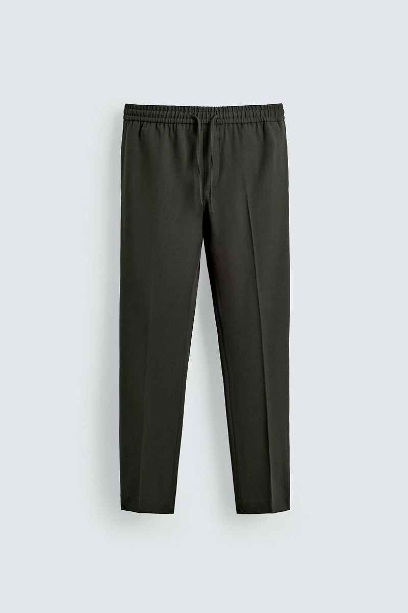 JOGGER WAIST STRETCH PANTS