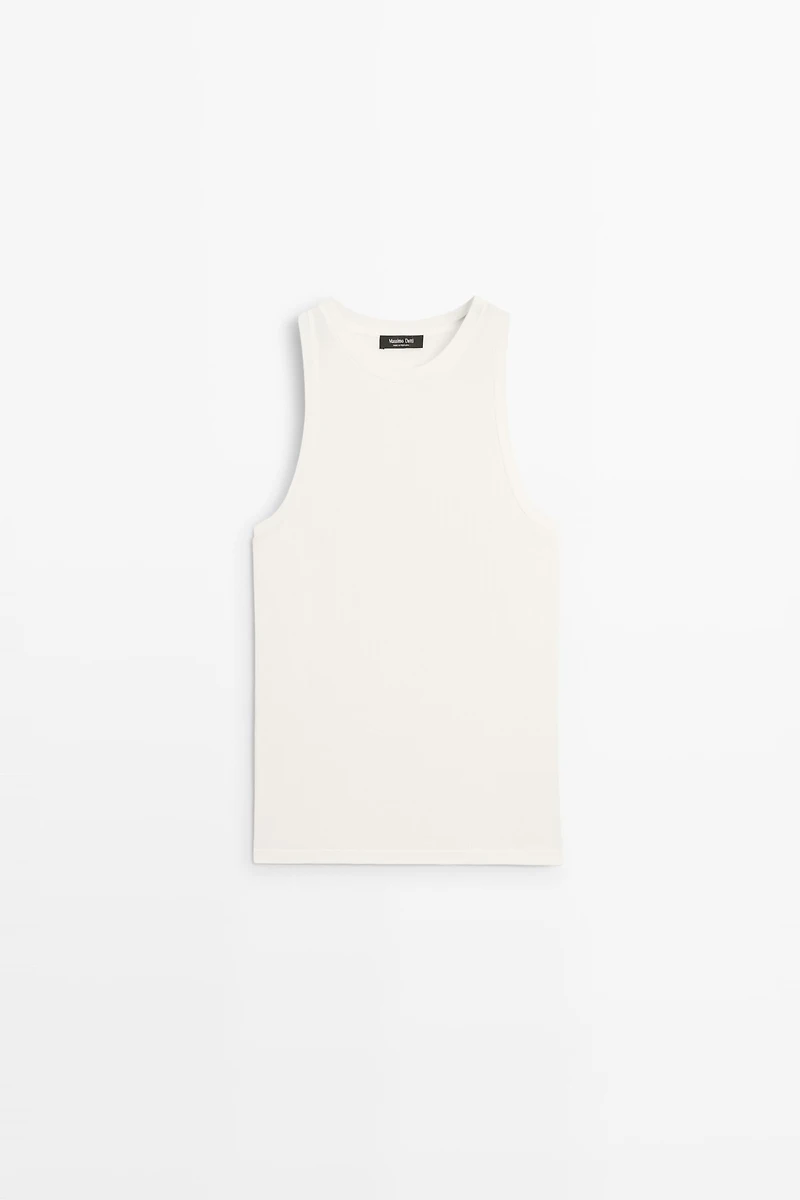 Silk blend sleeveless top - STUDIO