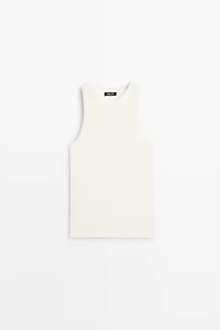 Silk blend sleeveless top - STUDIO