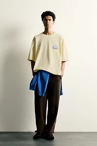 RELAXED FIT PATCH T-SHIRT
