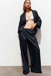 CHEMISE EN JEAN Z1975 À MANCHES LARGES