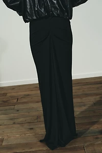 GATHERED LONG SKIRT