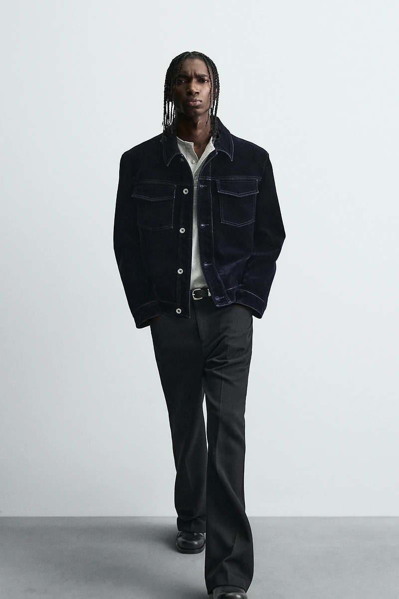 PANTALON ÉVASÉ EN TWILL