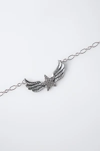 PACK OF TWO WING PENDANT NECKLACES
