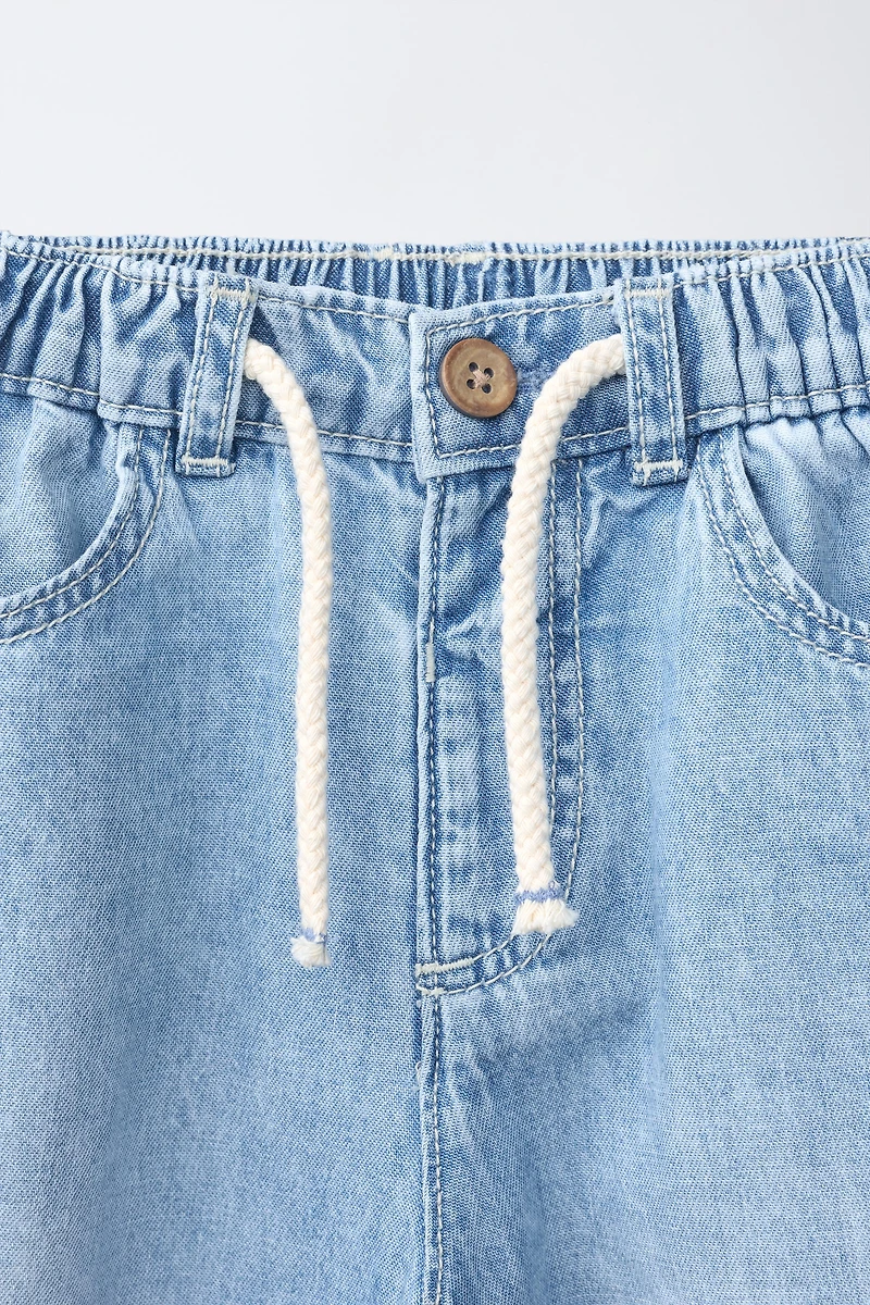FLOWY BAGGY JEANS