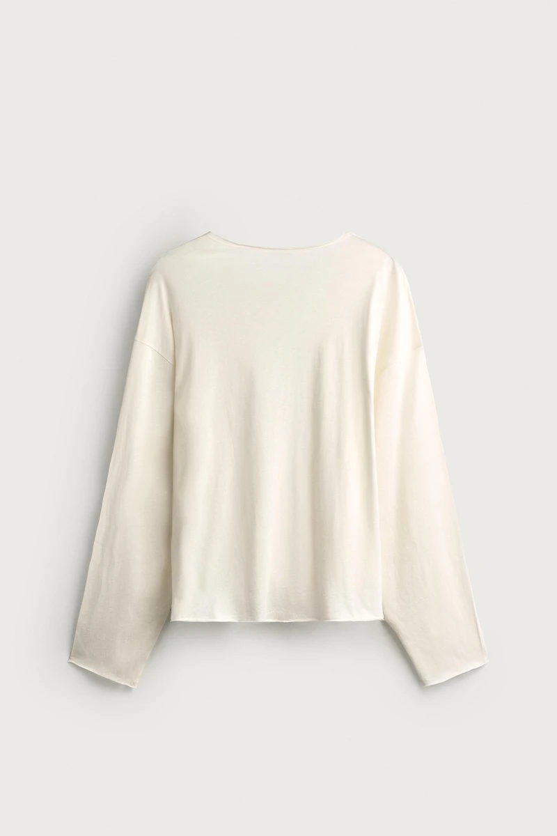 FLOWY RELAXED FIT T-SHIRT