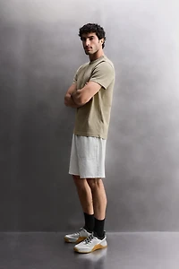 9" COTTON JOGGER SHORTS