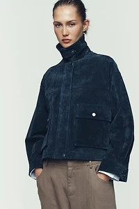 BLOUSON BOMBER 100 % CUIR