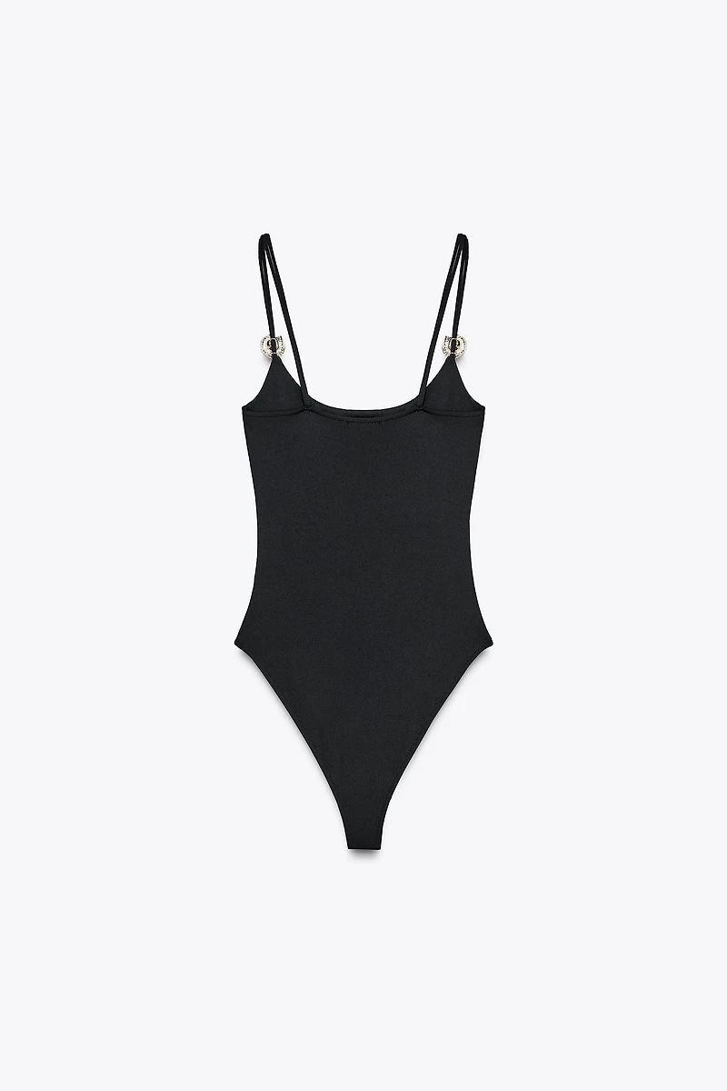 SEASHELL POLYAMIDE BODYSUIT