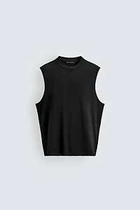 COTTON KNIT TANK TOP