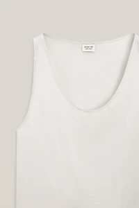 Top à larges bretelles en pure soie - ÉDITION LIMITÉE