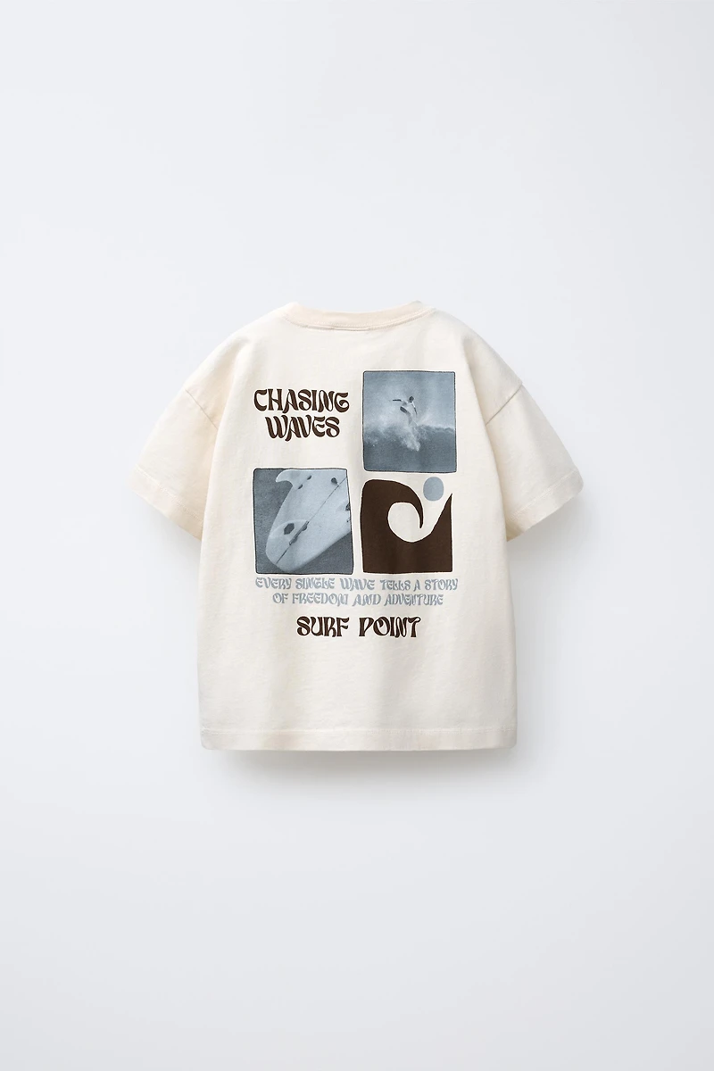 SURF PRINT T-SHIRT