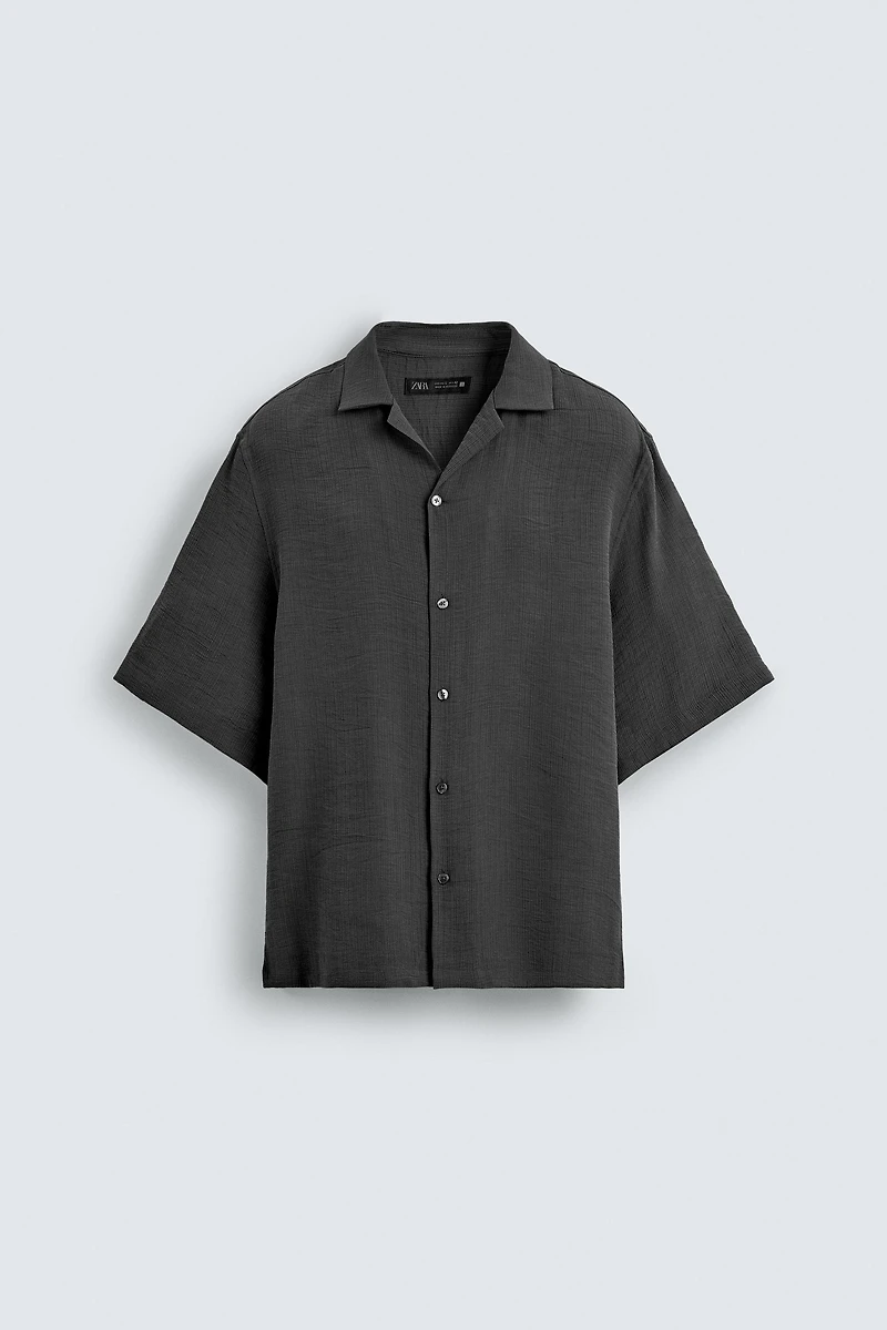 FLUID TEXTURED SHIRT