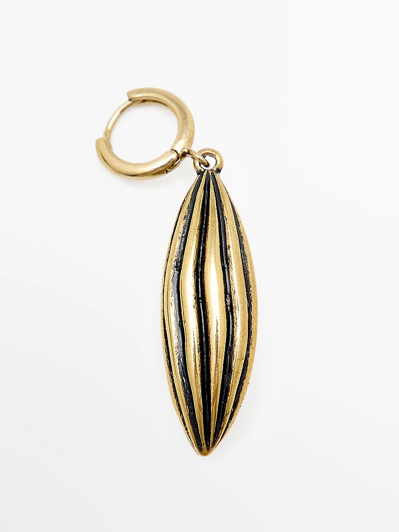 Boucles d’oreilles cacao