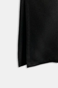 ZW COLLECTION ASYMMETRIC SATIN DRESS