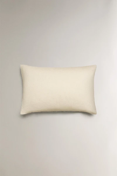 HOUSSE DE COUSSIN EFFET CACHEMIRE