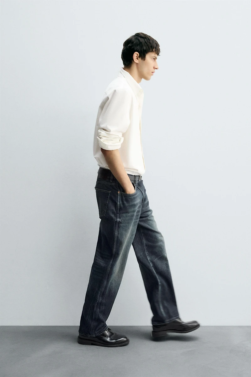 RELAXED STRAIGHT FIT JEANS