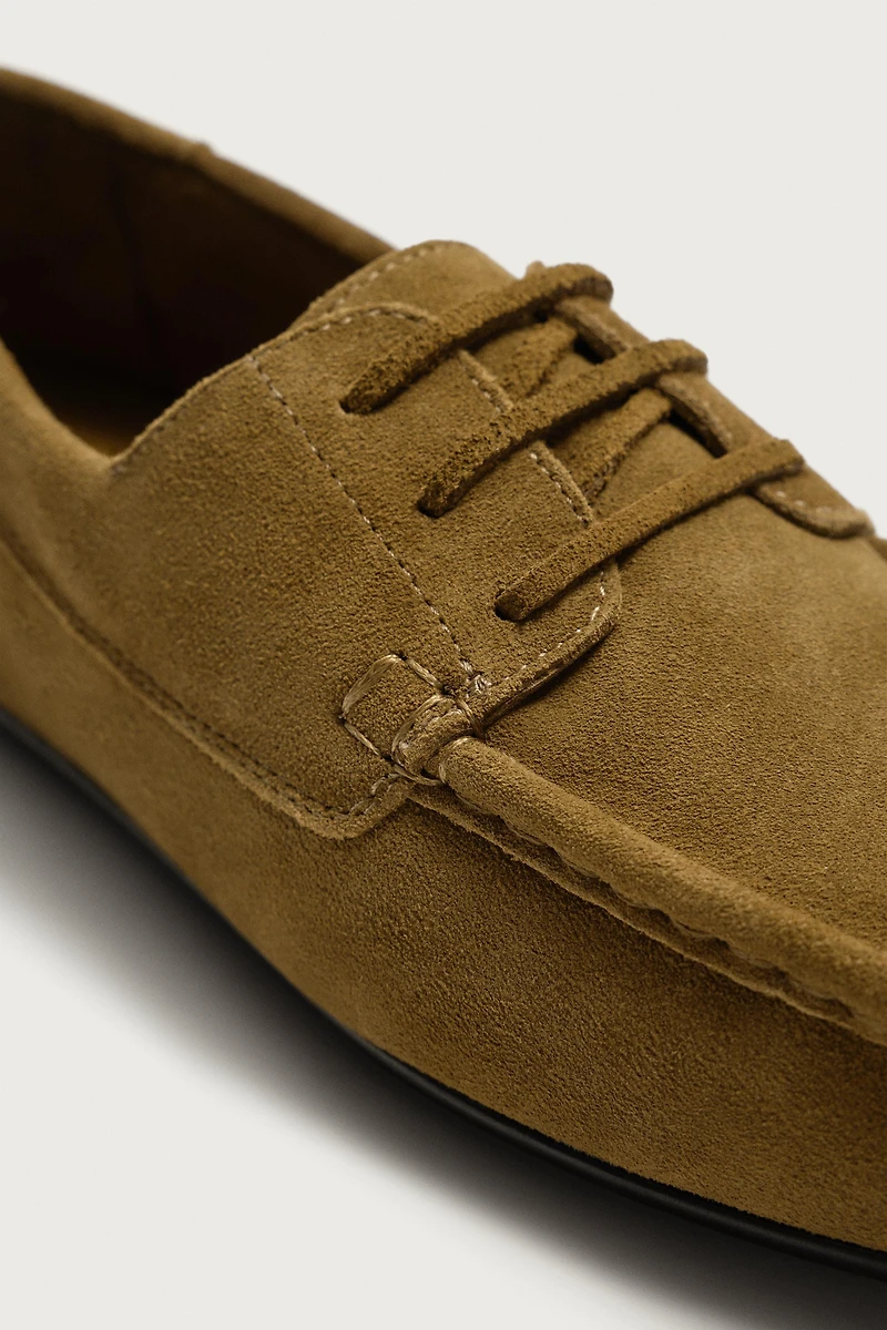 CHAUSSURES BATEAU EN CUIR