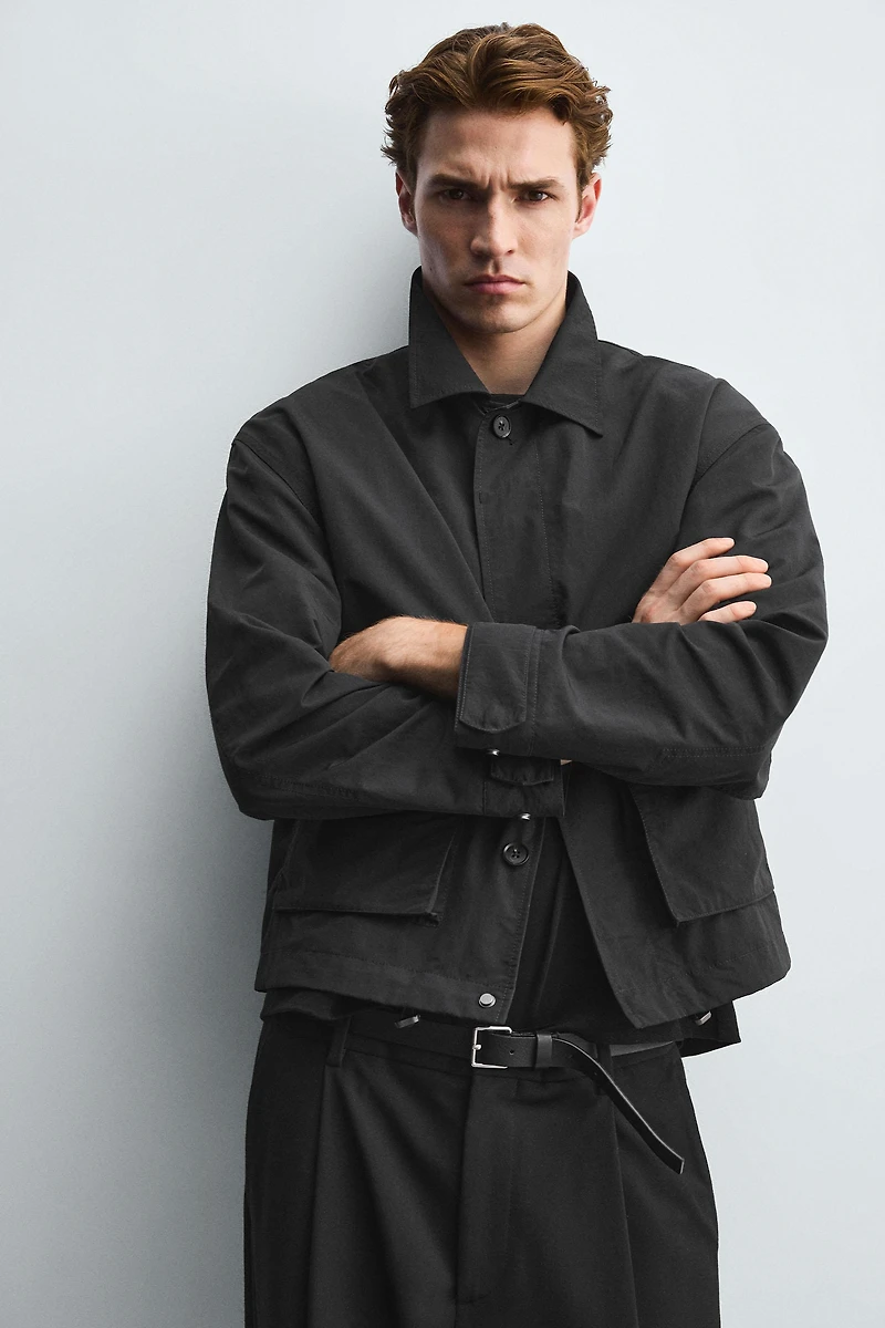 BOXY FIT POCKET JACKET