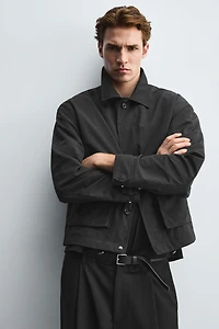 BOXY FIT POCKET JACKET