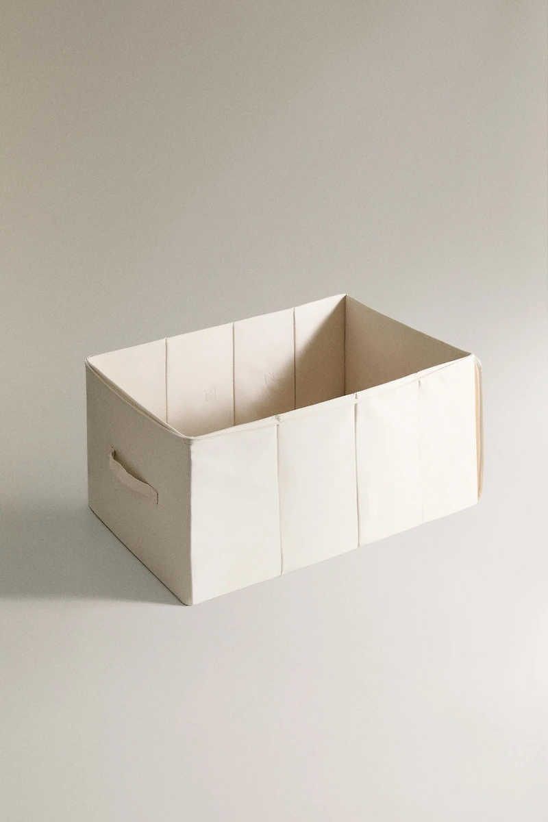 SQUARE CUBE STORAGE WITH LID