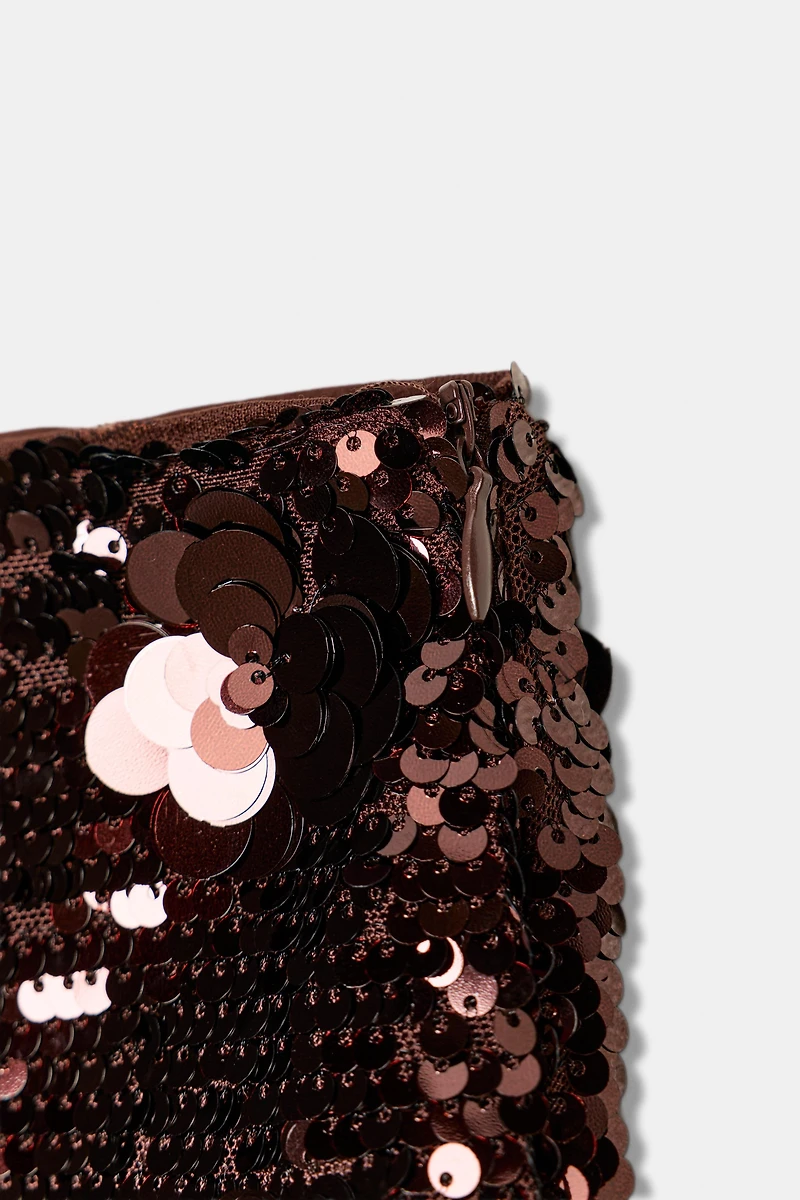 MINI JUPE PAILLETTES