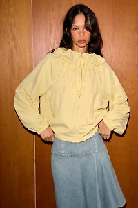 NYLON JACKET WITH TIES
