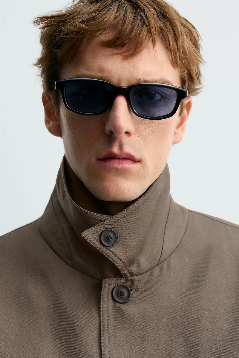 VESTE REMBOURRÉE 100% LAINE AARON LEVINE X ZARA