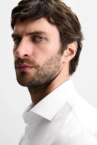 SLIM FIT TEXTURED SHIRT