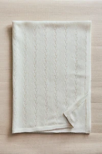 CHILDREN'S KNIT CASHMERE BLANKET