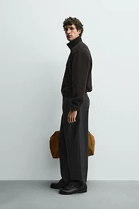 FLEECE QUARTER-ZIP SWEATSHIRT