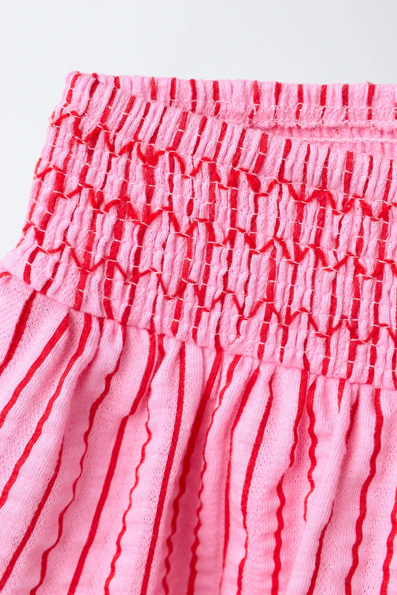 RUFFLED HEART SKIRT