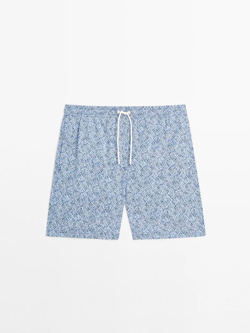 Short de bain imprim
