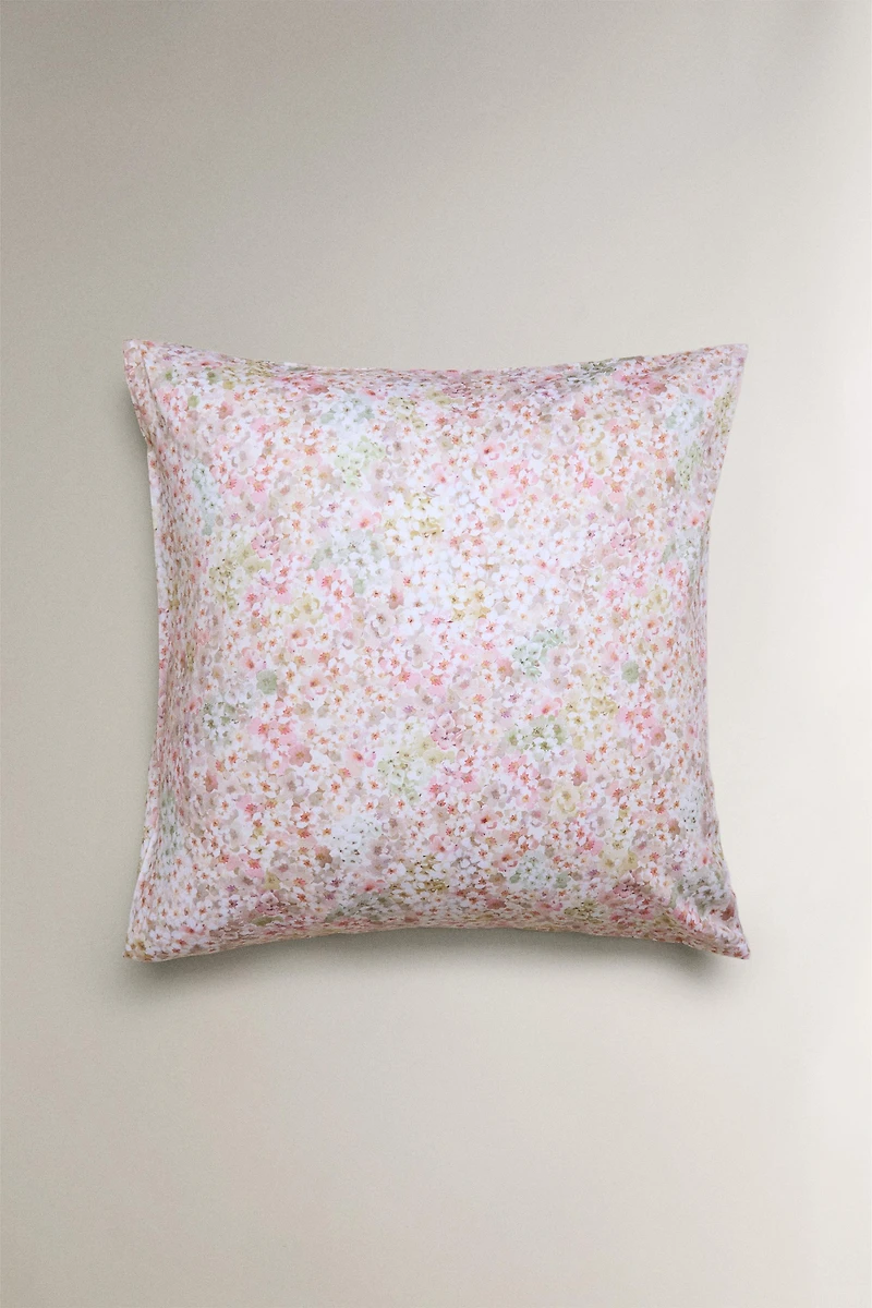TAIE D’OREILLER IMPRIMÉ FLORAL