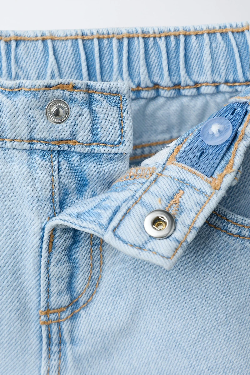 SHORT EN JEAN MOM FIT