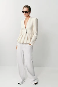 BLAZER AJUSTÉE ÉPAULETTES