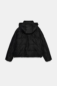 SHORT WATER AND WIND PROTECTION ANORAK WITH HOODIE