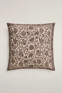 JACQUARD THROW PILLOW COVER