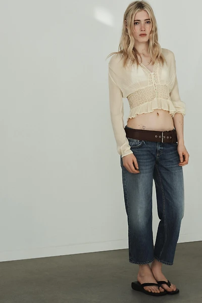 GAUZE LACE SHIRT